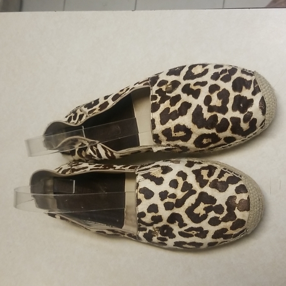 Michael Kors Animal Print Espadrilles - Picture 1 of 9